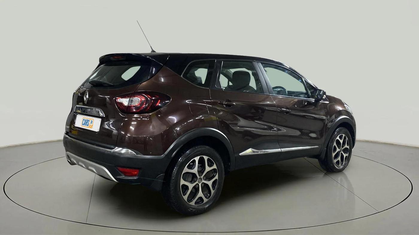 2018 Renault Captur RXT PETROL, Petrol, Manual, 1,06,557 km, Right Back Diagonal