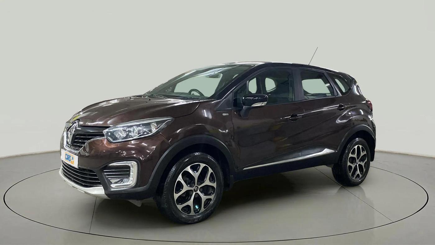 2018 Renault Captur RXT PETROL, Petrol, Manual, 1,06,557 km, Left Front Diagonal