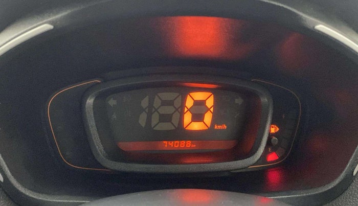 2016 Renault Kwid RXL, Petrol, Manual, 74,673 km, Odometer Image