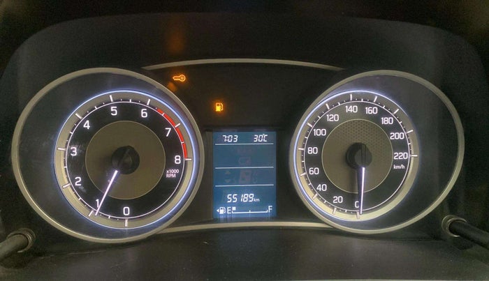 2020 Maruti Dzire ZXI, Petrol, Manual, 55,181 km, Odometer Image