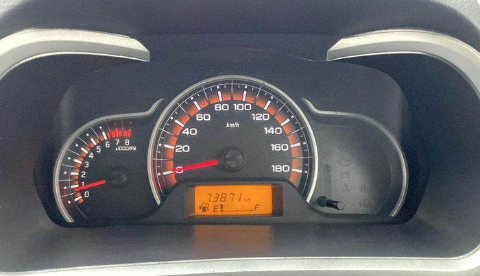 2016 Maruti Alto K10 VXI, Petrol, Manual, 73,826 km, Odometer Image