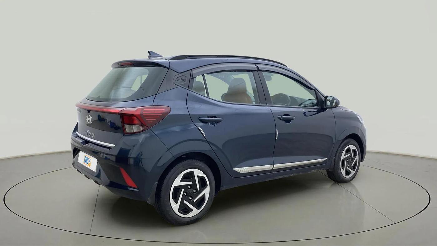 2023 Hyundai GRAND I10 NIOS SPORTZ 1.2 KAPPA VTVT, Petrol, Manual, 29,944 km, Right Back Diagonal
