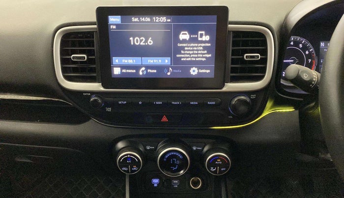 2021 Hyundai VENUE SX 1.0 TURBO IMT, Petrol, Manual, 61,879 km, Air Conditioner