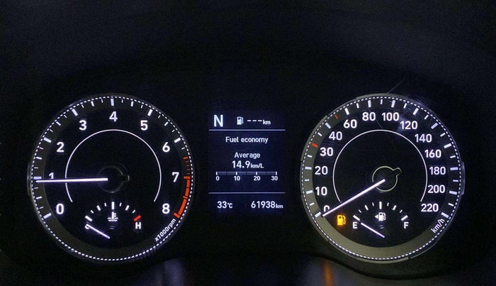 2021 Hyundai VENUE SX 1.0 TURBO IMT, Petrol, Manual, 61,879 km, Odometer Image