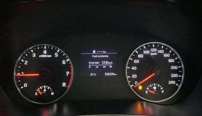 2019 KIA SELTOS HTK PLUS 1.5, Petrol, Manual, 52,961 km, Odometer Image