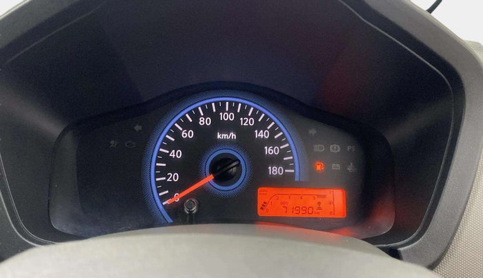 2017 Datsun Redi Go T (O), Petrol, Manual, 71,954 km, Odometer Image