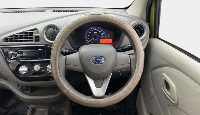2017 Datsun Redi Go T (O), Petrol, Manual, 71,954 km, Steering Wheel Close Up
