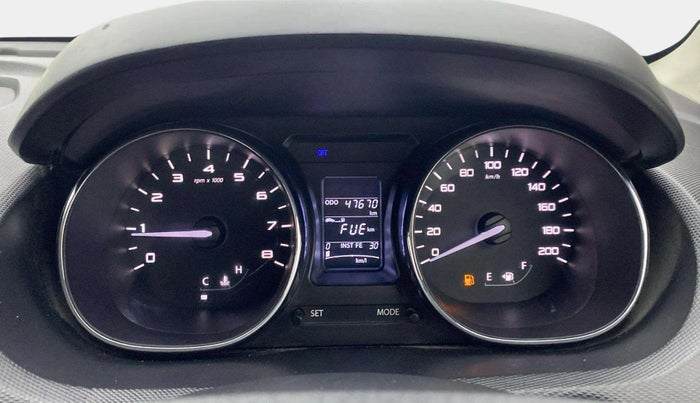 2018 Tata Tiago XZ PETROL, Petrol, Manual, 47,622 km, Odometer Image