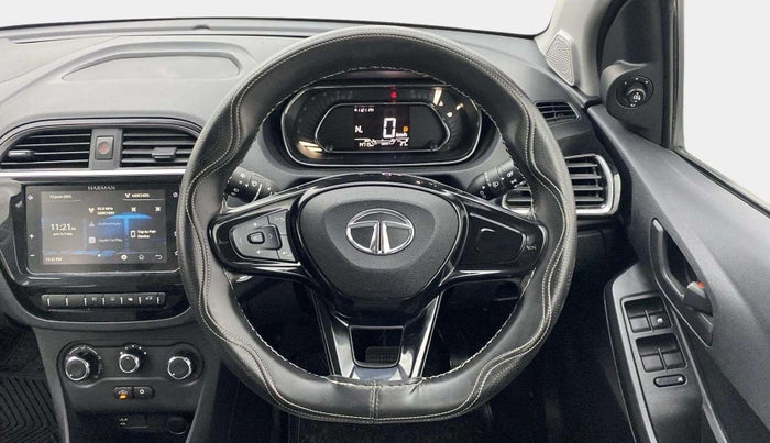 2023 Tata TIAGO NRG XZ AMT, Petrol, Automatic, 14,704 km, Steering Wheel Close Up