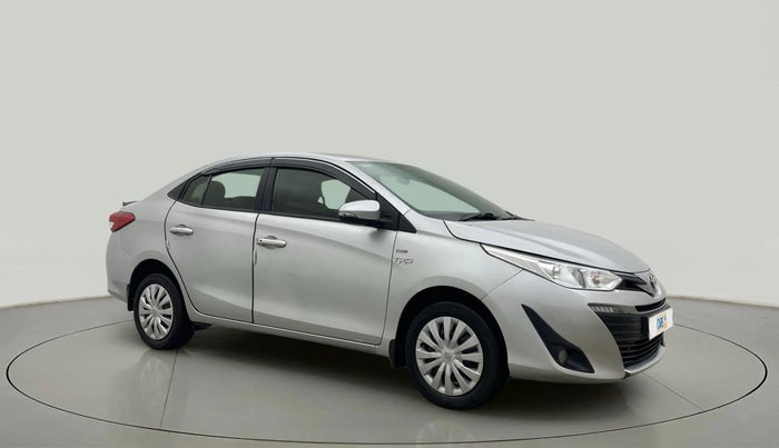 2018 Toyota YARIS G MT, Petrol, Manual, 1,17,172 km, Right Front Diagonal