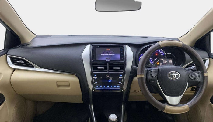 2018 Toyota YARIS G MT, Petrol, Manual, 1,17,172 km, Dashboard