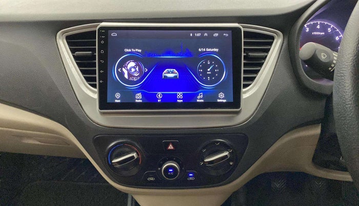 2018 Hyundai Verna 1.4 E PETROL, Petrol, Manual, 63,685 km, Air Conditioner
