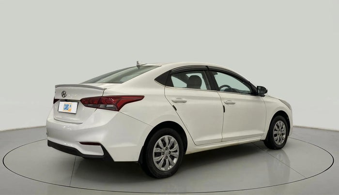 2018 Hyundai Verna 1.4 E PETROL, Petrol, Manual, 63,685 km, Right Back Diagonal