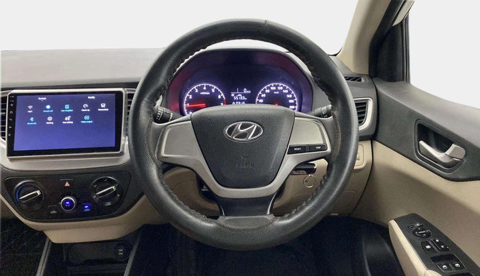 2018 Hyundai Verna 1.4 E PETROL, Petrol, Manual, 63,685 km, Steering Wheel Close Up