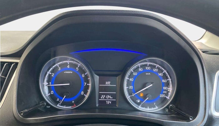 2018 Maruti Baleno DELTA PETROL 1.2, Petrol, Manual, 22,126 km, Odometer Image