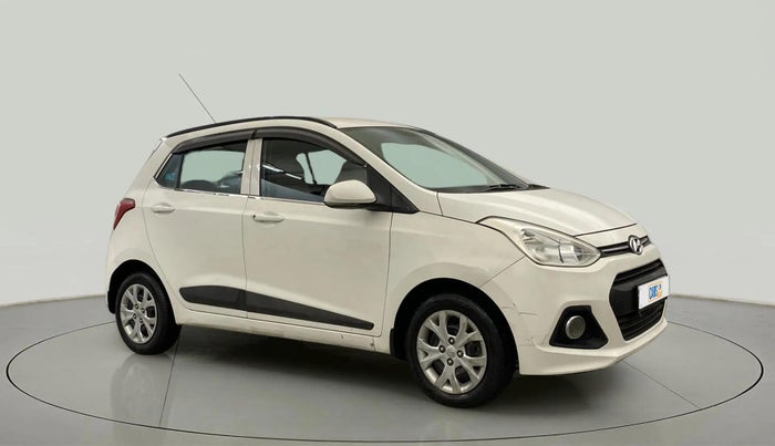 2015 Hyundai Grand i10 SPORTZ 1.2 KAPPA VTVT, Petrol, Manual, 44,775 km, Right Front Diagonal