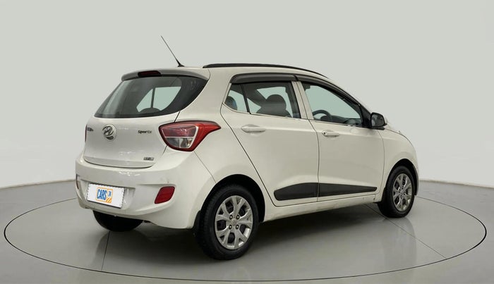 2015 Hyundai Grand i10 SPORTZ 1.2 KAPPA VTVT, Petrol, Manual, 44,775 km, Right Back Diagonal