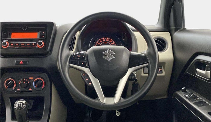 2019 Maruti New Wagon-R VXI 1.2, Petrol, Manual, 35,337 km, Steering Wheel Close Up