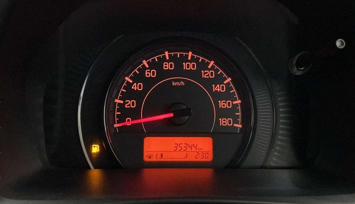 2019 Maruti New Wagon-R VXI 1.2, Petrol, Manual, 35,337 km, Odometer Image
