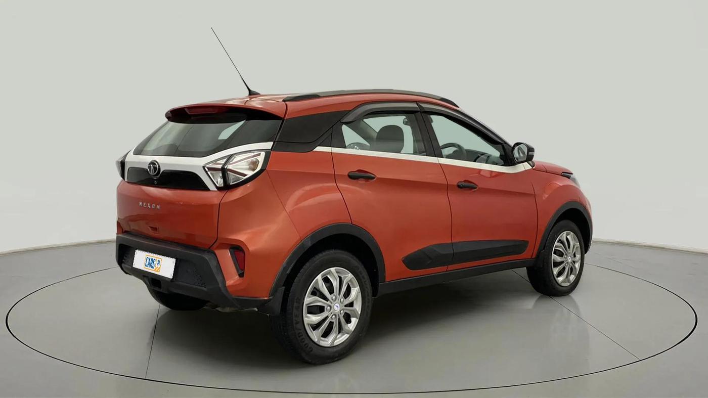 2020 Tata NEXON XM SUNROOF PETROL, Petrol, Manual, 48,309 km, Right Back Diagonal