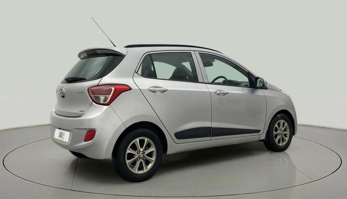 2015 Hyundai Grand i10 ASTA (O) 1.2 KAPPA VTVT, Petrol, Manual, 73,887 km, Right Back Diagonal