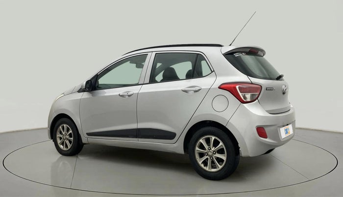 2015 Hyundai Grand i10 ASTA (O) 1.2 KAPPA VTVT, Petrol, Manual, 73,887 km, Left Back Diagonal