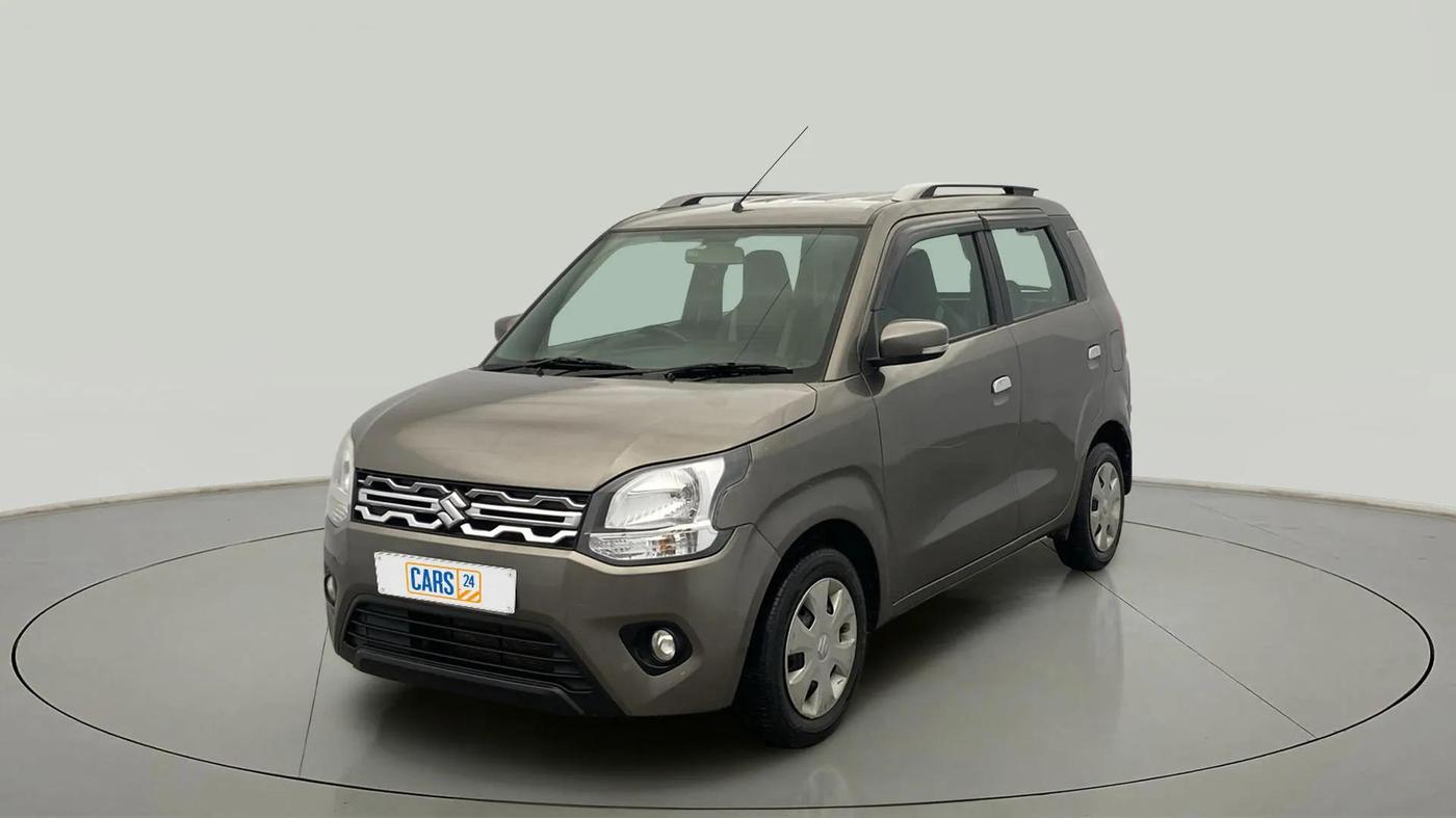 2019 Maruti New Wagon-R ZXI 1.2 AMT, Petrol, Automatic, 65,367 km, Left Front Diagonal