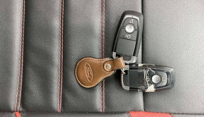 2019 Ford Figo Aspire TITANIUM 1.5 PETROL AT, Petrol, Automatic, 16,024 km, Key Close Up
