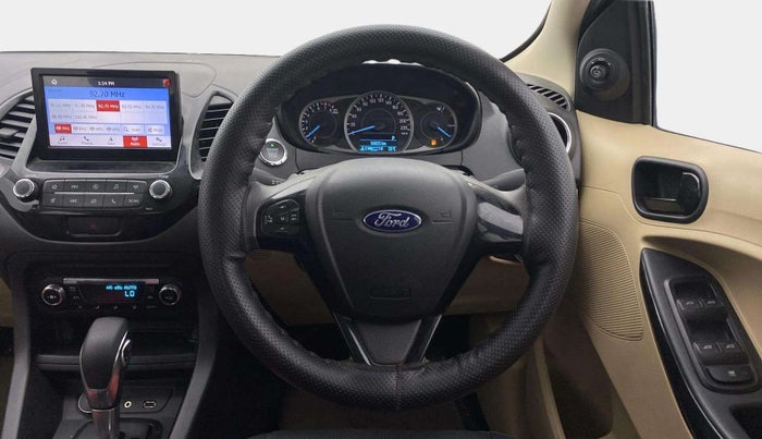 2019 Ford Figo Aspire TITANIUM 1.5 PETROL AT, Petrol, Automatic, 16,024 km, Steering Wheel Close Up