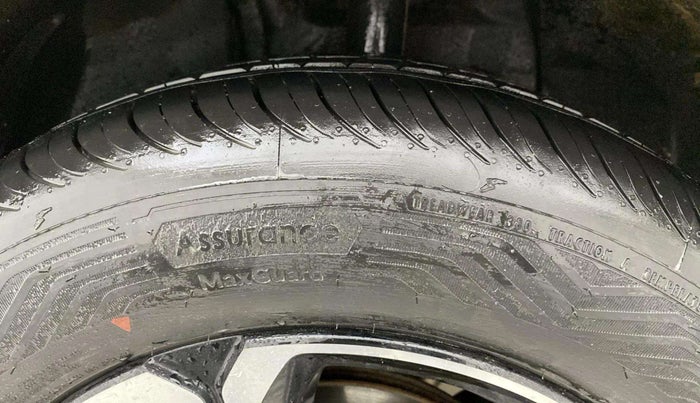 2021 Tata NEXON XZA PLUS SUNROOF DIESEL, Diesel, Automatic, 46,507 km, Left Front Tyre Tread