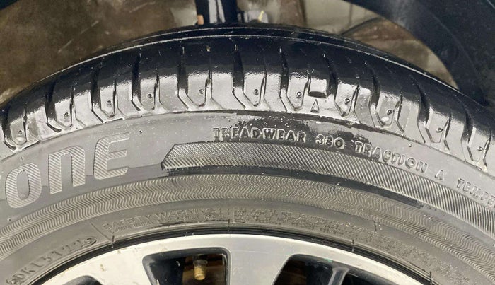 2023 Maruti Ertiga ZXi (O), Petrol, Manual, 29,772 km, Right Front Tyre Tread