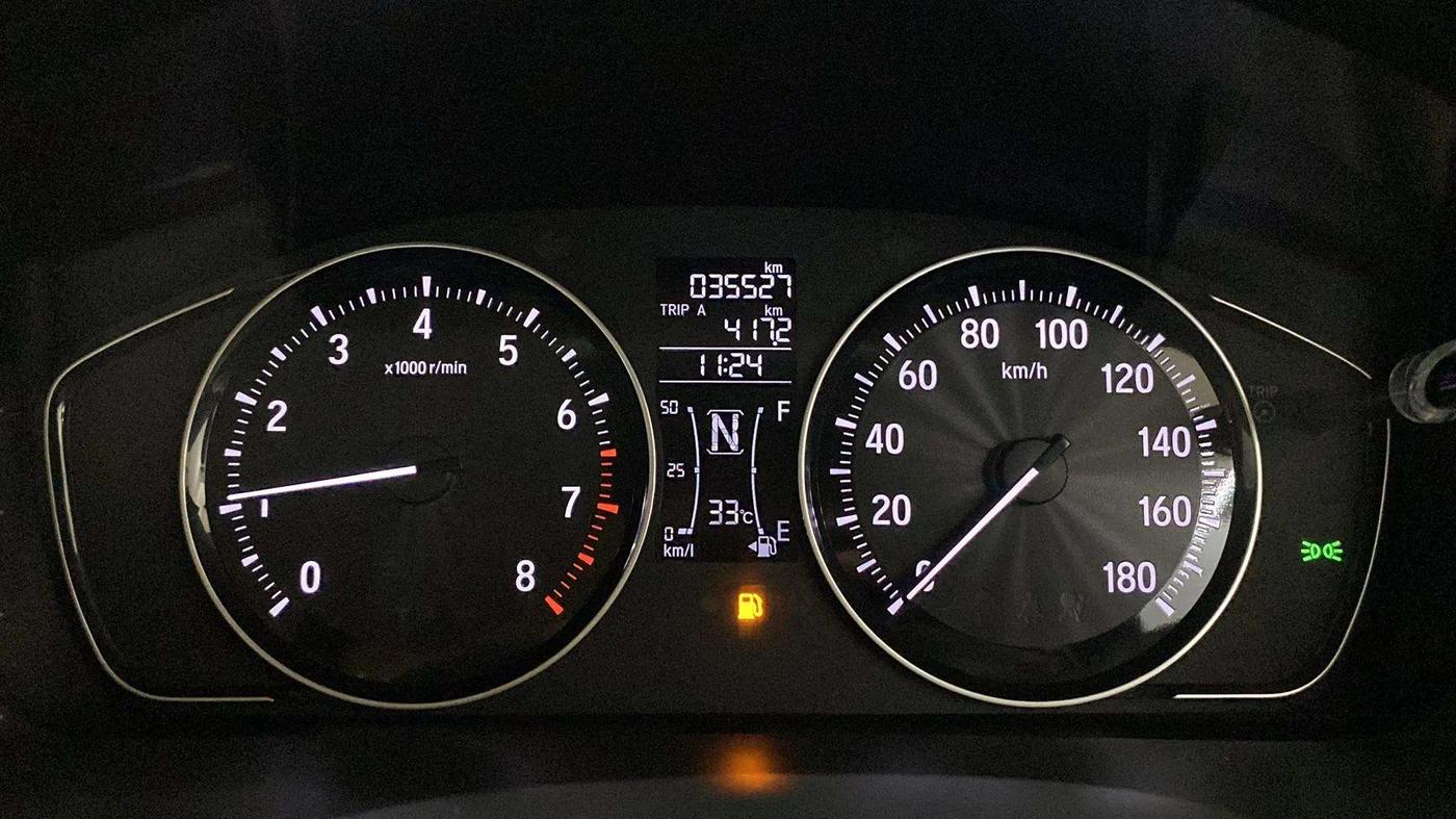 2021 Honda Amaze 1.2L I-VTEC VX CVT, Petrol, Automatic, 35,516 km, Odometer Image