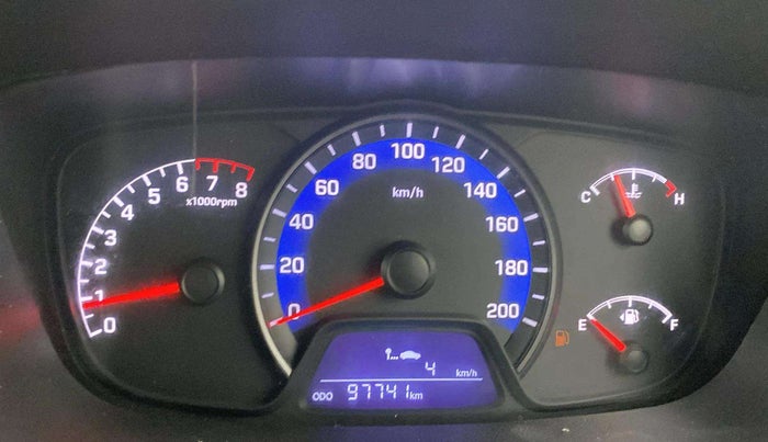 2015 Hyundai Xcent S 1.2, Petrol, Manual, 97,737 km, Odometer Image