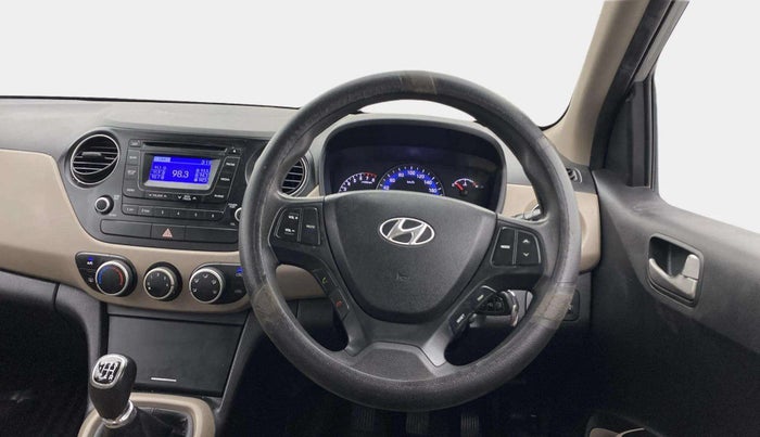 2015 Hyundai Xcent S 1.2, Petrol, Manual, 97,737 km, Steering Wheel Close Up
