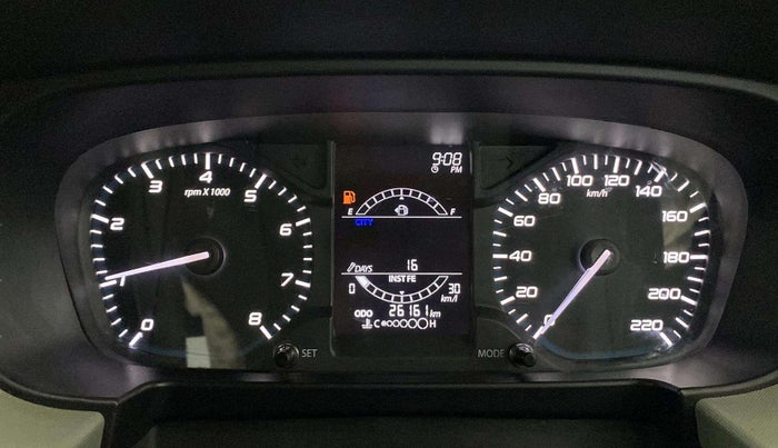 2023 Tata PUNCH ADVENTURE MT, Petrol, Manual, 26,154 km, Odometer Image