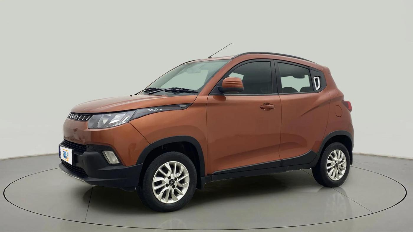 2016 Mahindra Kuv100 K8 D 6 STR, Diesel, Manual, 63,656 km, Left Front Diagonal