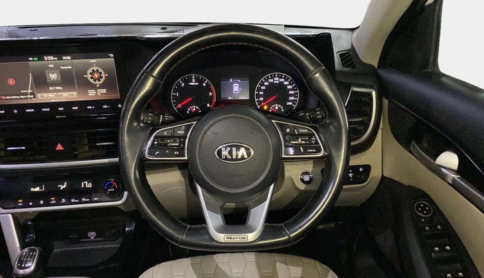 2020 KIA SELTOS HTX 1.5 DIESEL, Diesel, Manual, 62,356 km, Steering Wheel Close Up