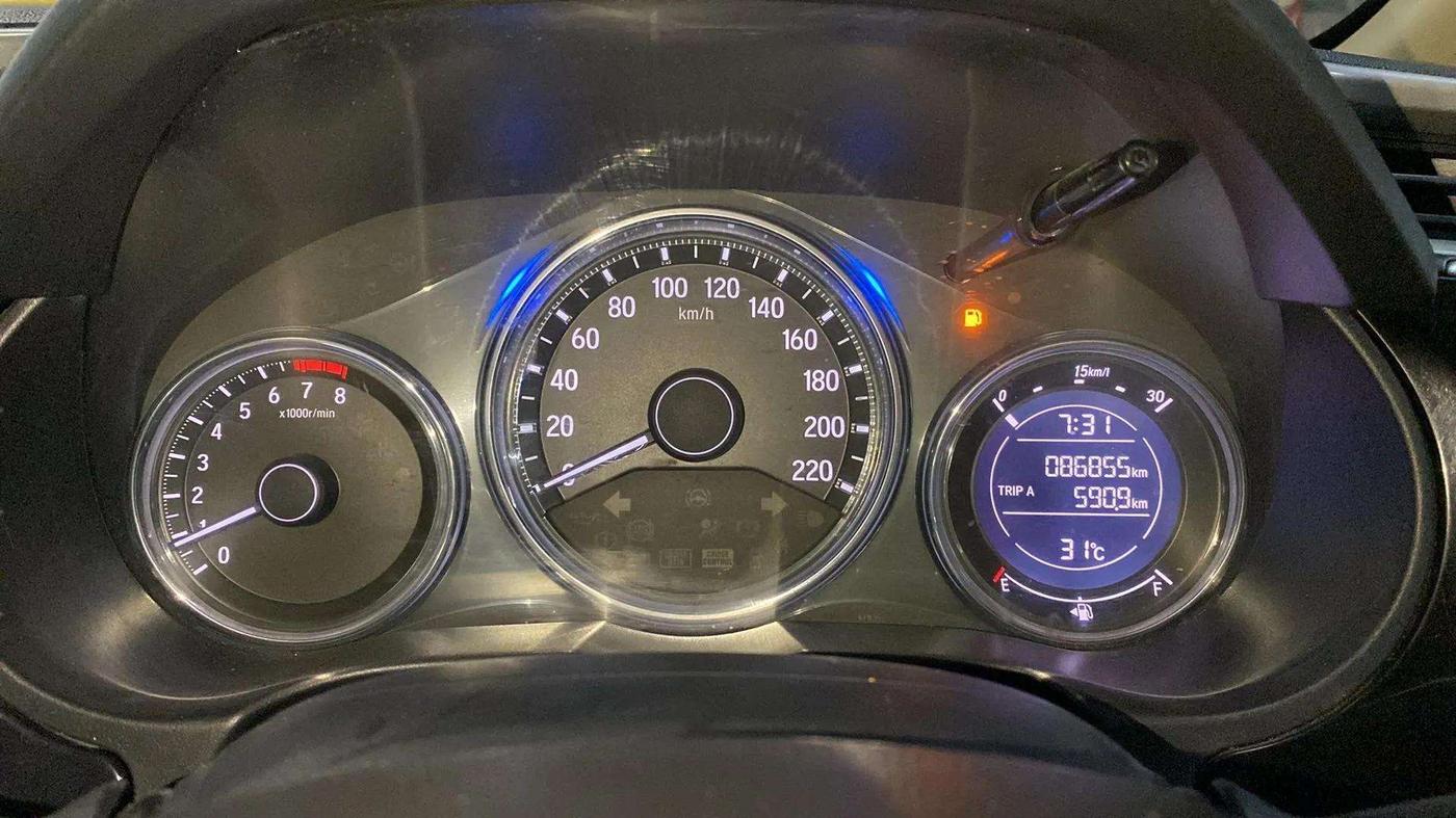 2019 Honda City 1.5L I-VTEC VX, Petrol, Manual, 86,904 km, Odometer Image