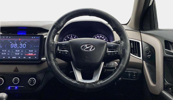 2019 Hyundai Creta E PLUS 1.6 PETROL, Petrol, Manual, 39,401 km, Steering Wheel Close Up