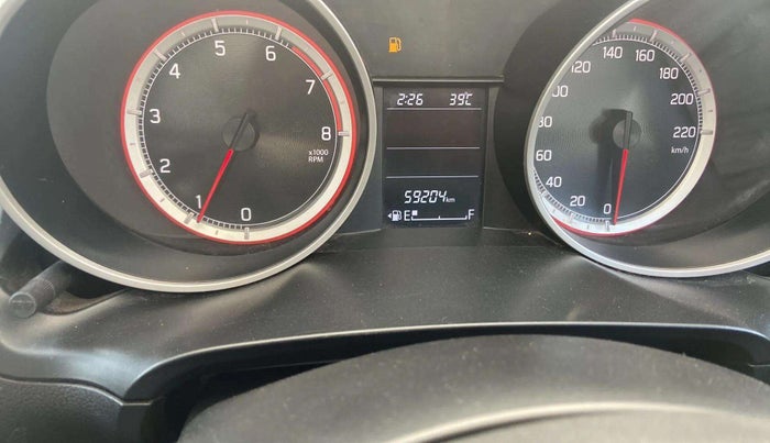 2018 Maruti Swift ZXI PLUS, Petrol, Manual, 59,192 km, Odometer Image