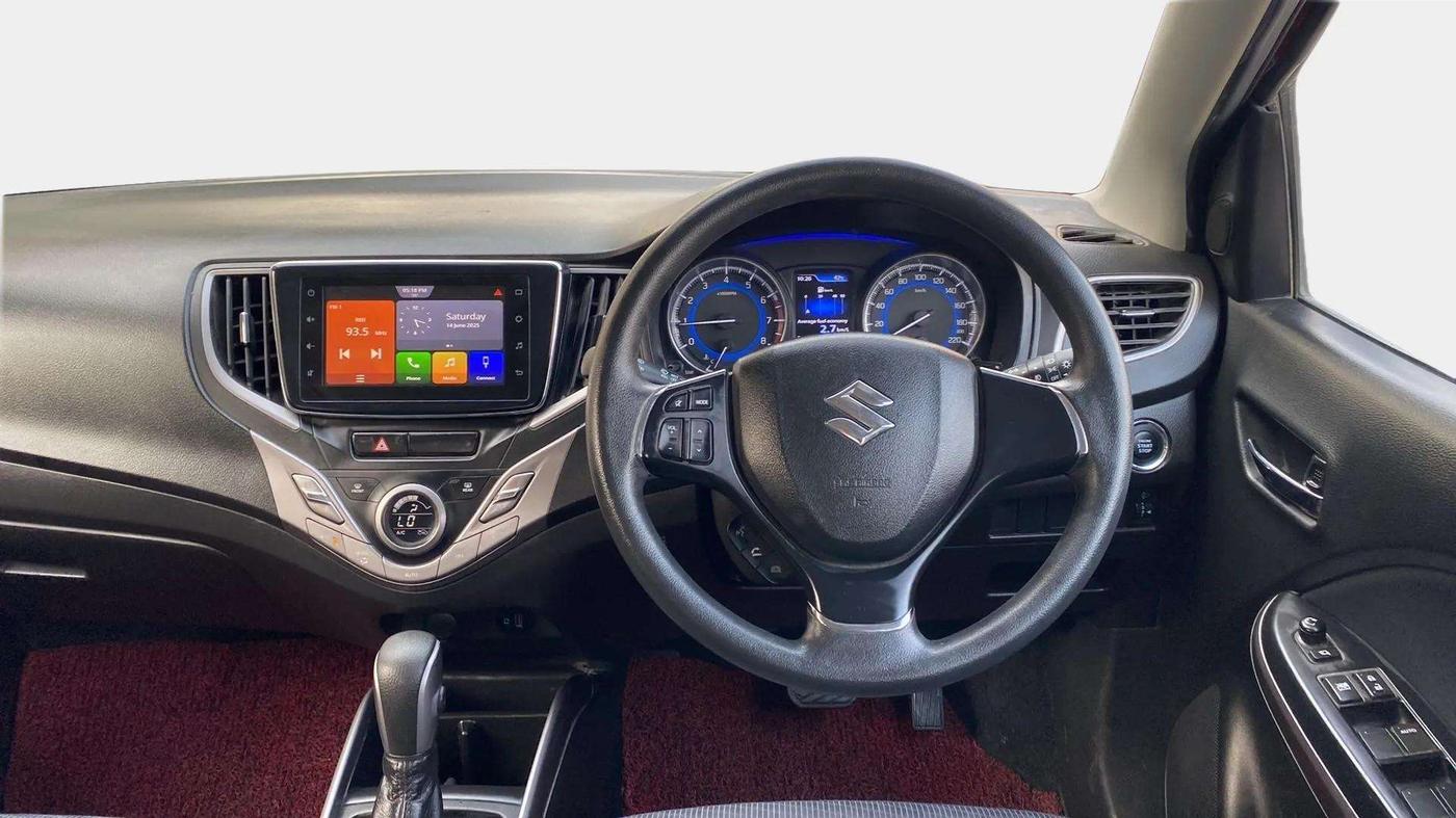 2021 Maruti Baleno ZETA CVT PETROL 1.2, Petrol, Automatic, 9,838 km, Steering Wheel Close Up