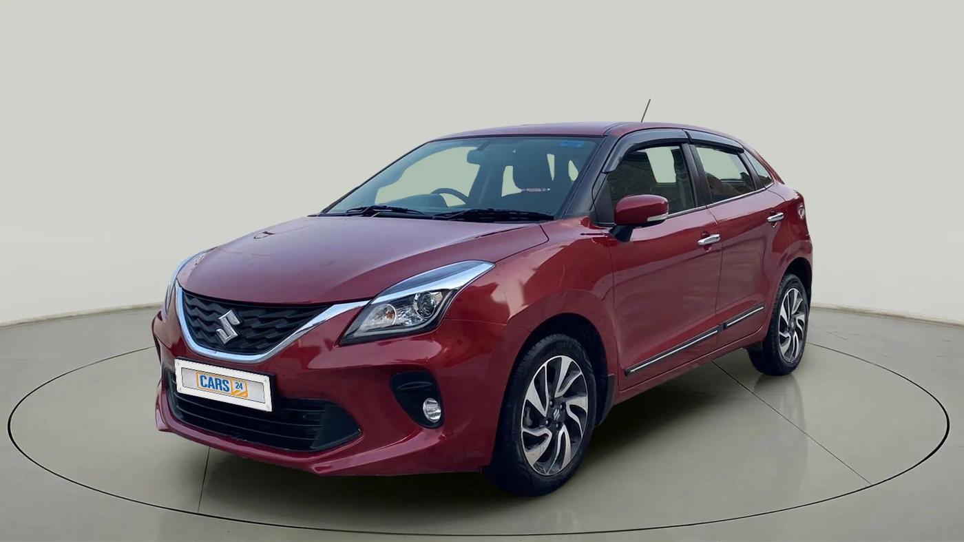 2021 Maruti Baleno ZETA CVT PETROL 1.2, Petrol, Automatic, 9,838 km, Left Front Diagonal