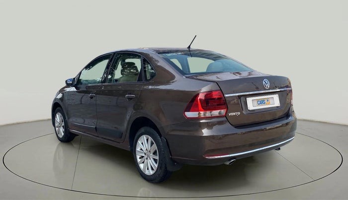 2016 Volkswagen Vento HIGHLINE 1.6 MPI, Petrol, Manual, 35,326 km, Left Back Diagonal