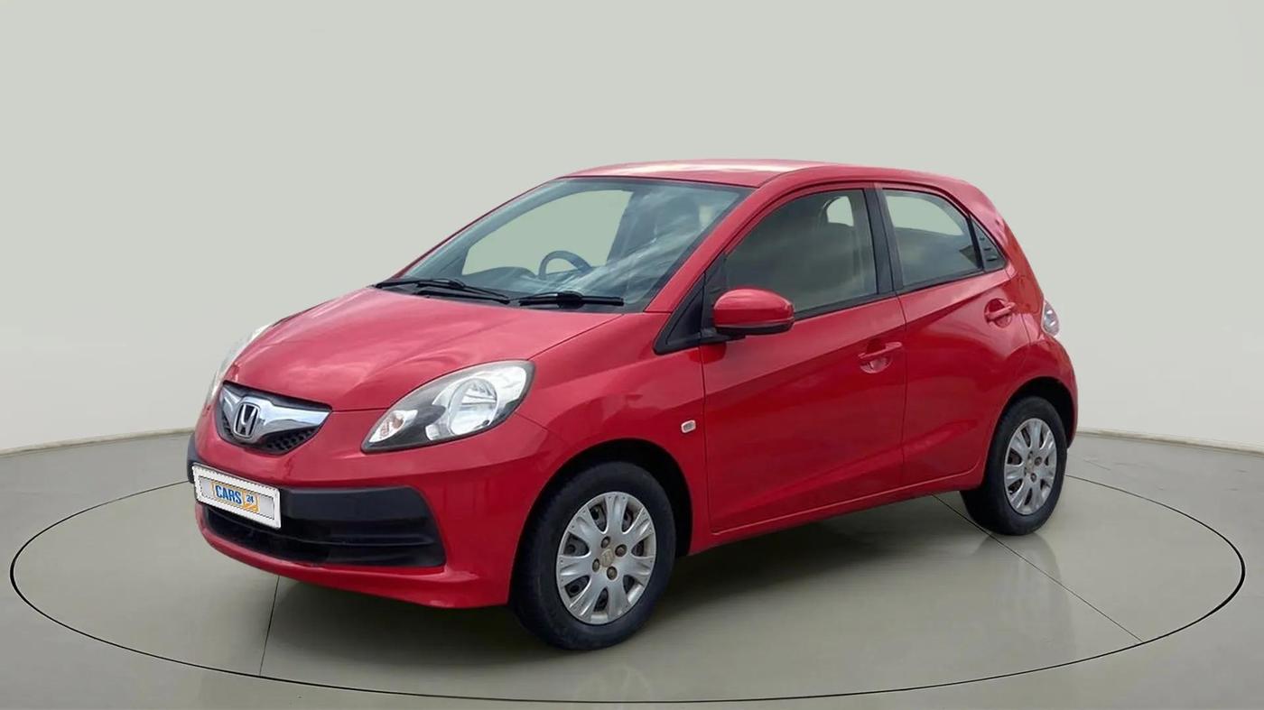 2014 Honda Brio S MT, Petrol, Manual, 84,961 km, Left Front Diagonal