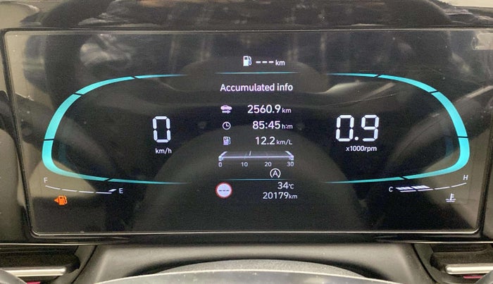 2023 Hyundai Verna SX (O) 1.5 MPI MT, Petrol, Manual, 20,177 km, Odometer Image