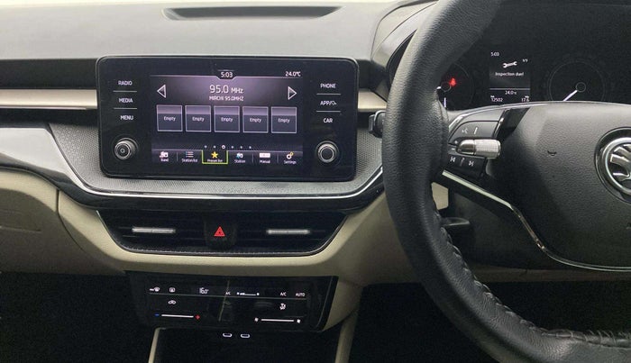 2023 Skoda SLAVIA AMBITION 1.0L TSI MT, Petrol, Manual, 12,482 km, Air Conditioner
