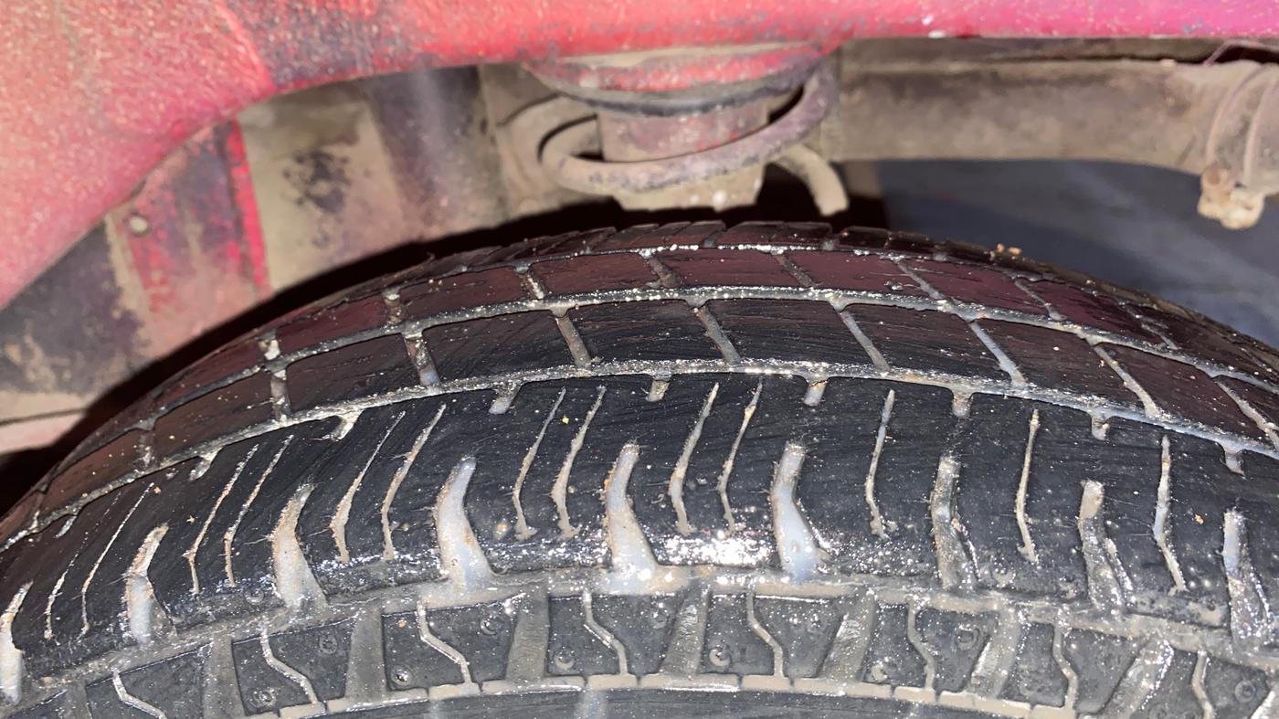 2017 Maruti Alto 800 VXI, Petrol, Manual, 36,749 km, Left Rear Tyre Tread