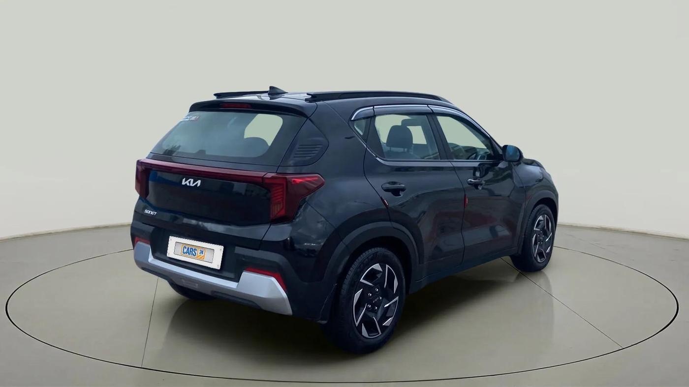2024 KIA SONET HTK PLUS 1.2 PETROL MT, Petrol, Manual, 14,525 km, Right Back Diagonal