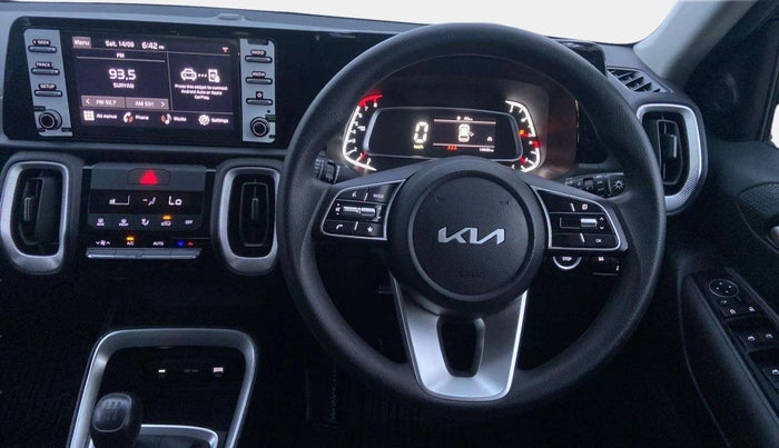 2024 KIA SONET HTK PLUS 1.2 PETROL MT, Petrol, Manual, 14,425 km, Steering Wheel Close Up