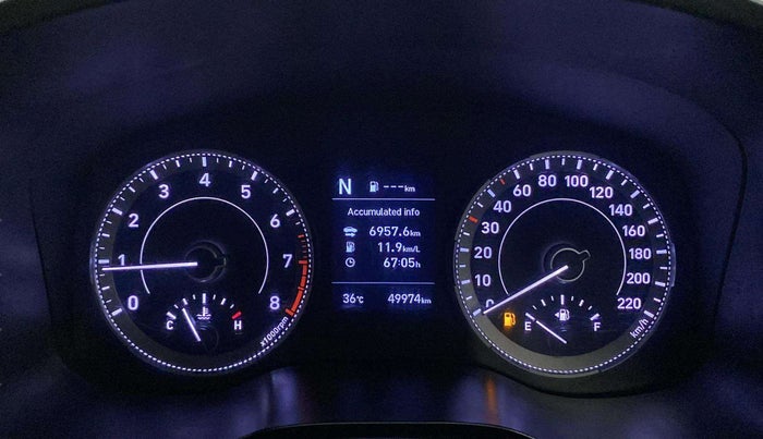 2019 Hyundai VENUE SX PLUS 1.0 TURBO DCT, Petrol, Automatic, 49,923 km, Odometer Image